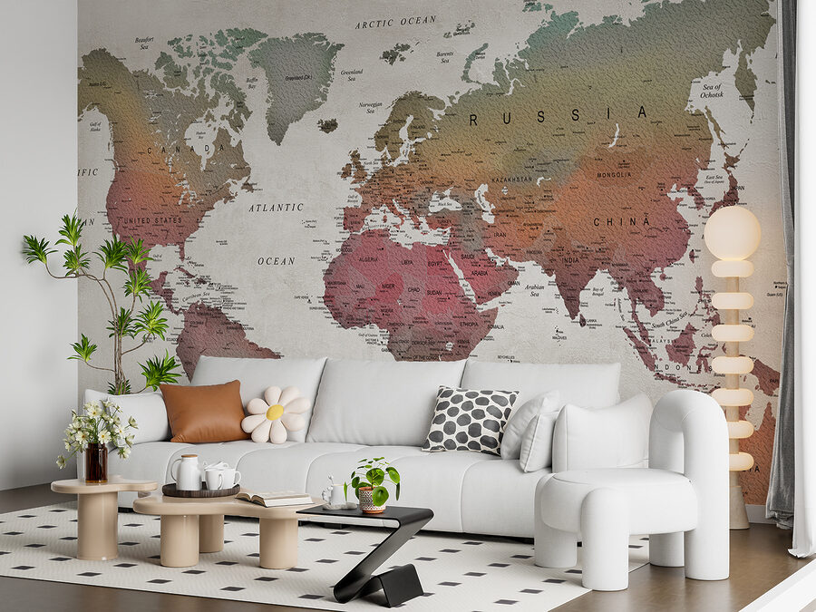 Map of the world