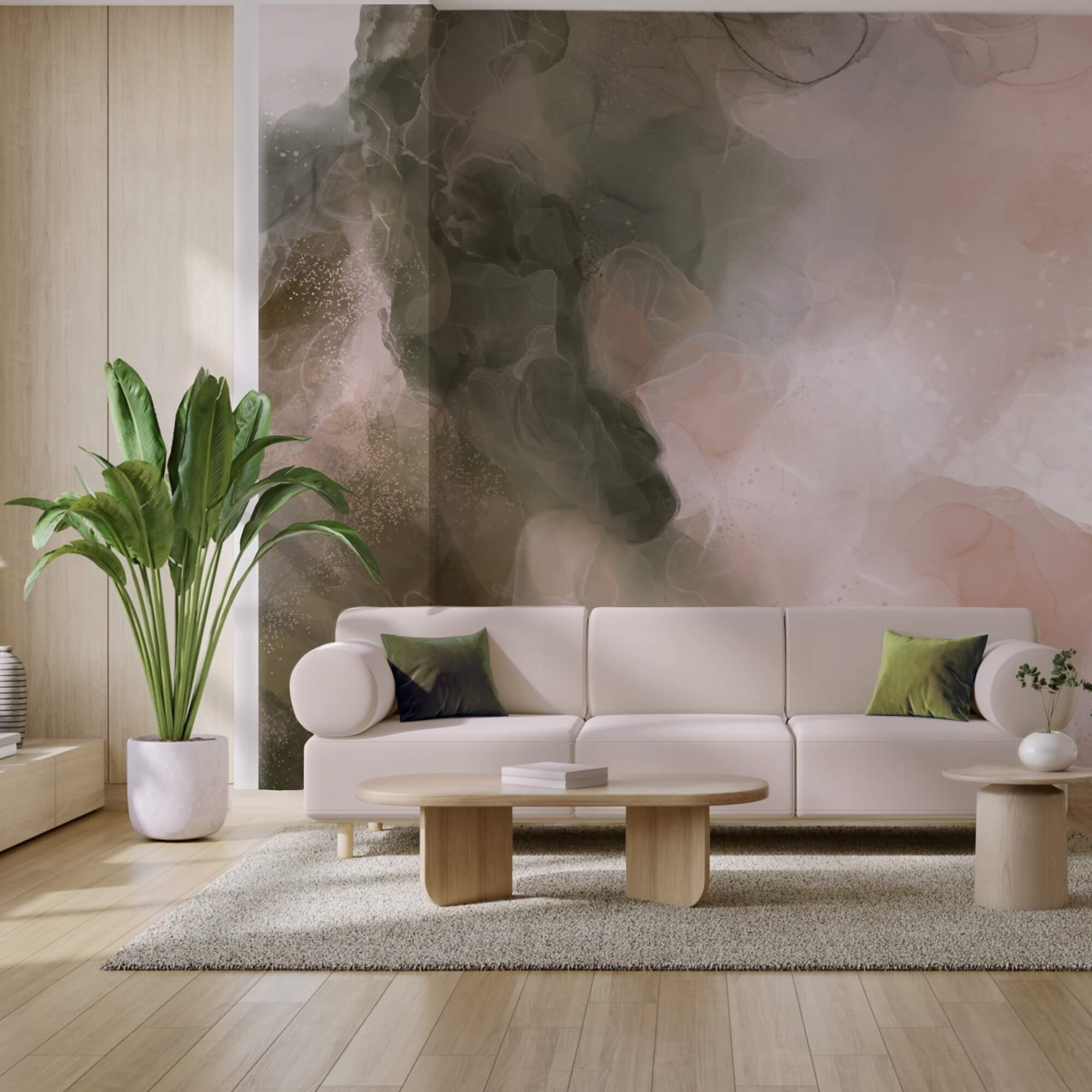 Soft hues blending in harmony