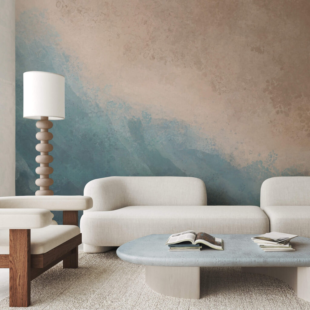 Blue and white water Blue and white water