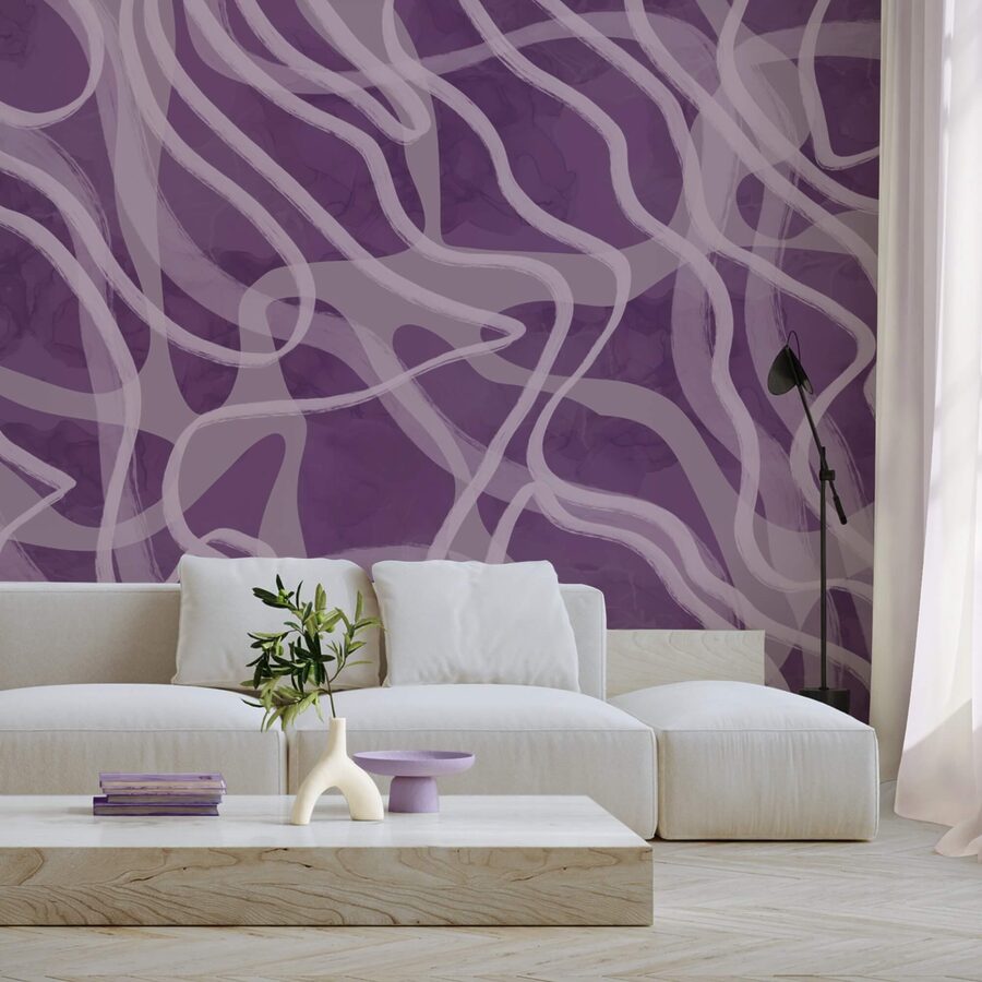 Purple and white pattern Purple and white pattern