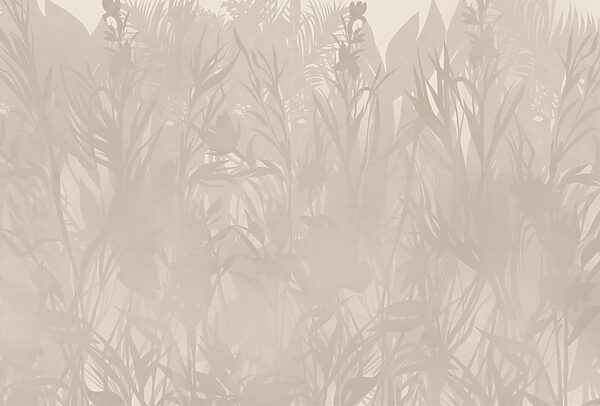– Subtle botanical patterns in soft tones – Subtle botanical patterns in soft tones