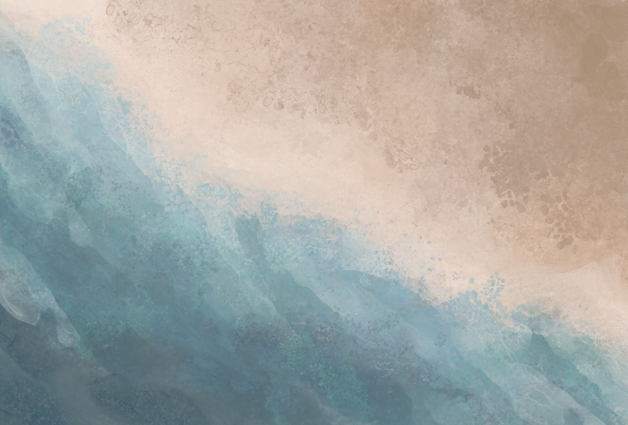 Blue and white water Blue and white water