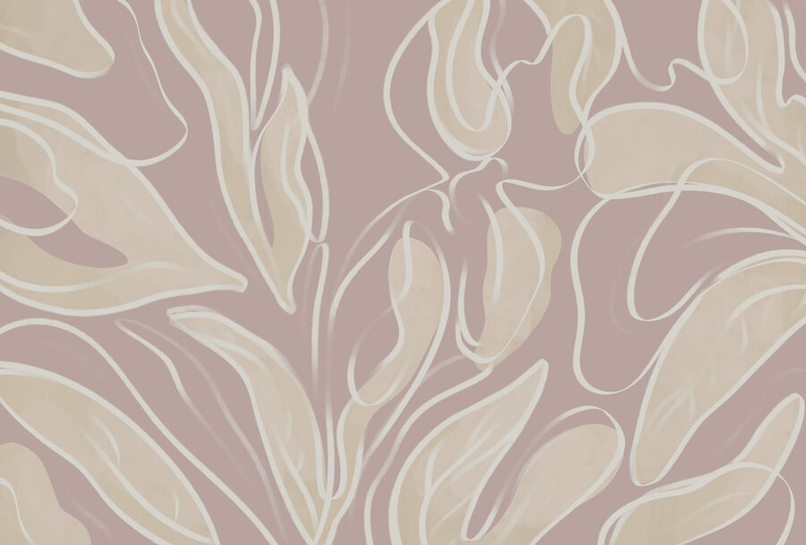 Nature-inspired leaf pattern design.