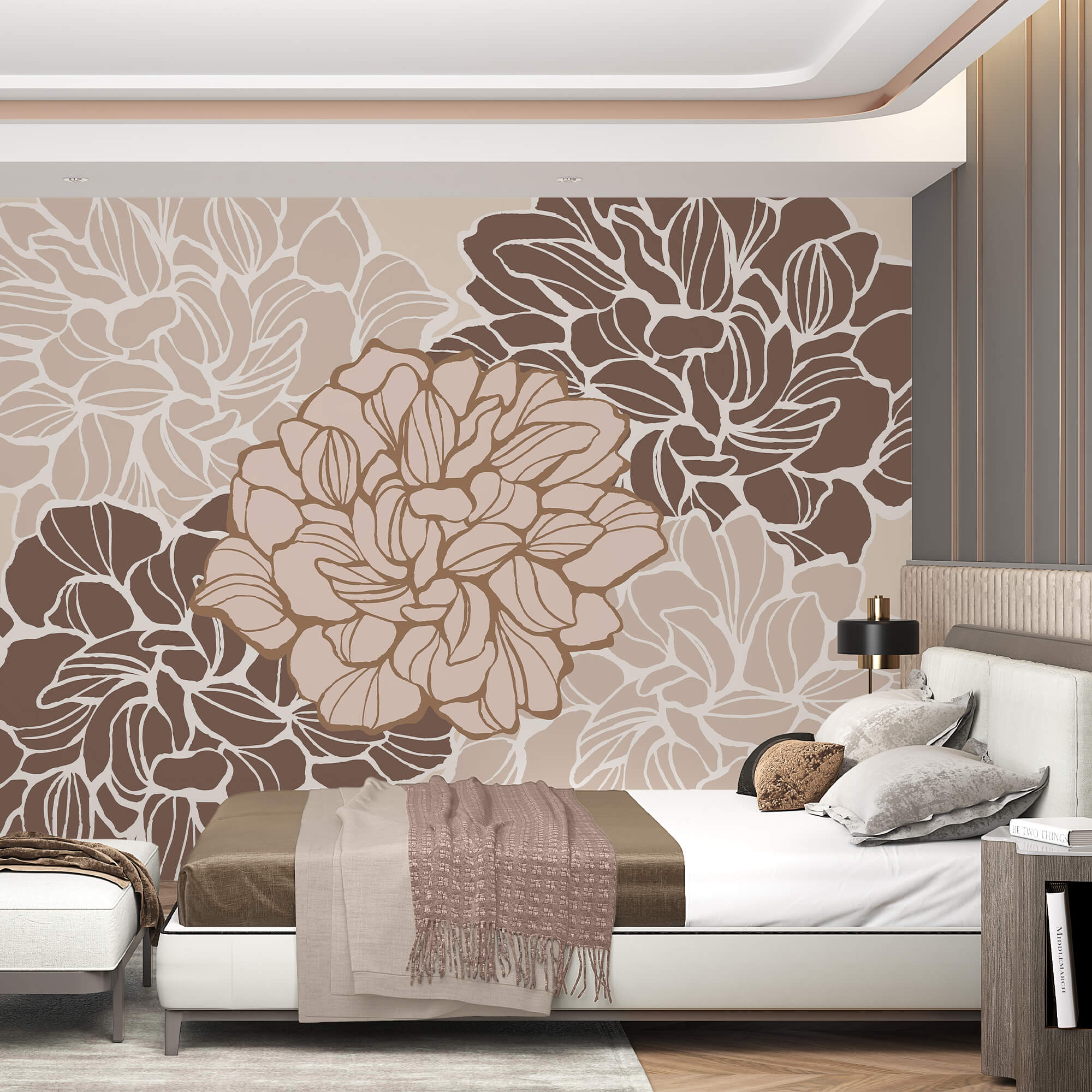 Flower with many leaves Flower with many leaves