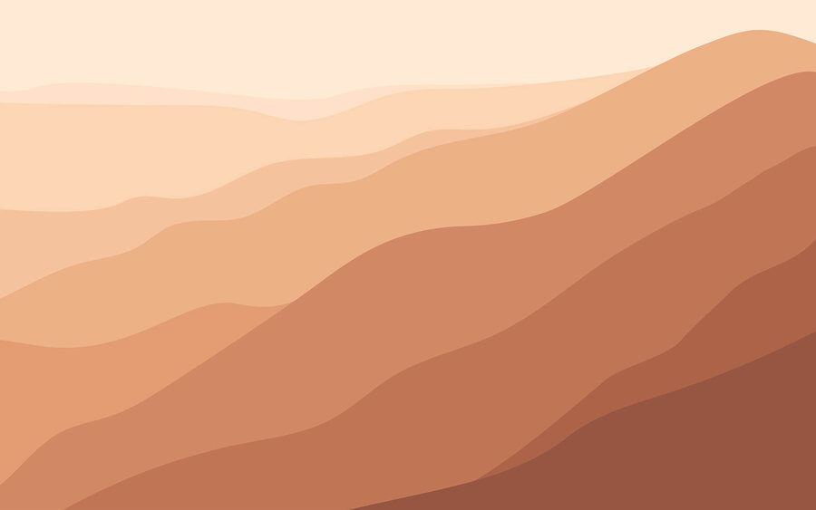 Wall murals Brown and white sand hills - Image 3