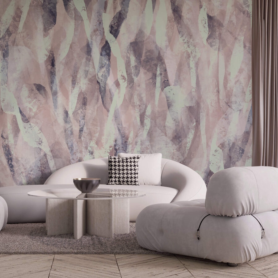 – Soft hues create gentle movement. – Soft hues create gentle movement.