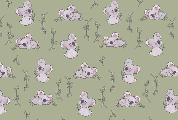 Pattern of koala bears Pattern of koala bears