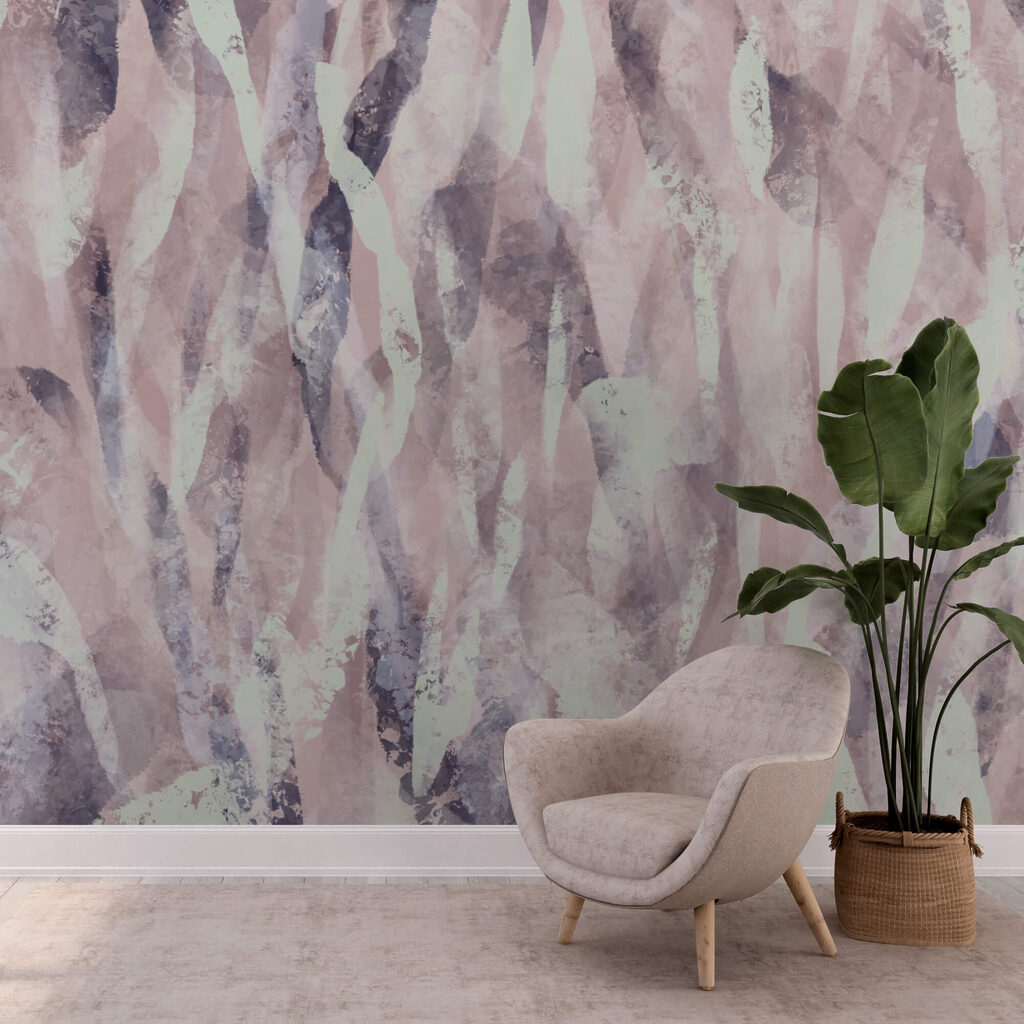 – Soft hues create gentle movement