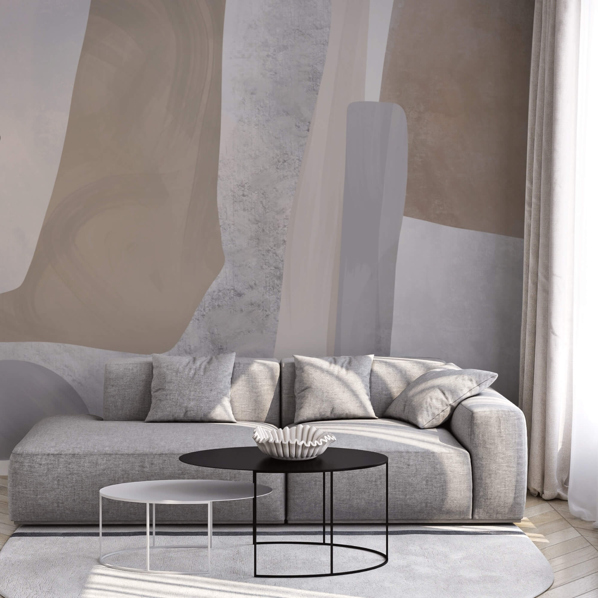 Painting of various shapes