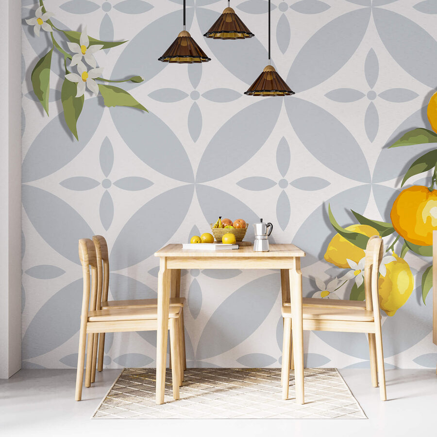 Wall murals Yellow fruit on a branch - Image 2