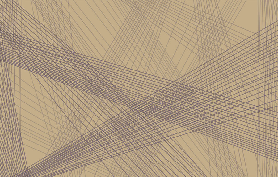 Wall murals Abstract lines in soothing colors. - Image 3