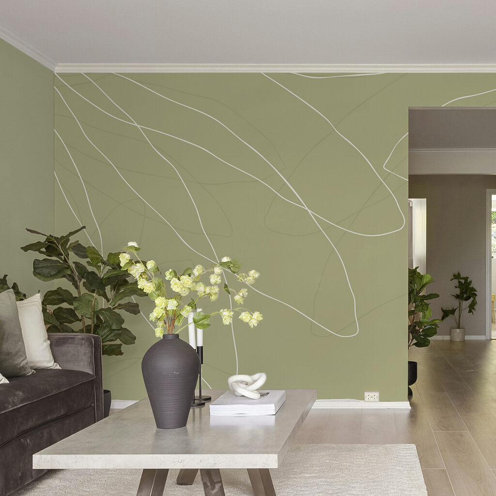 Green background with white lines Green background with white lines