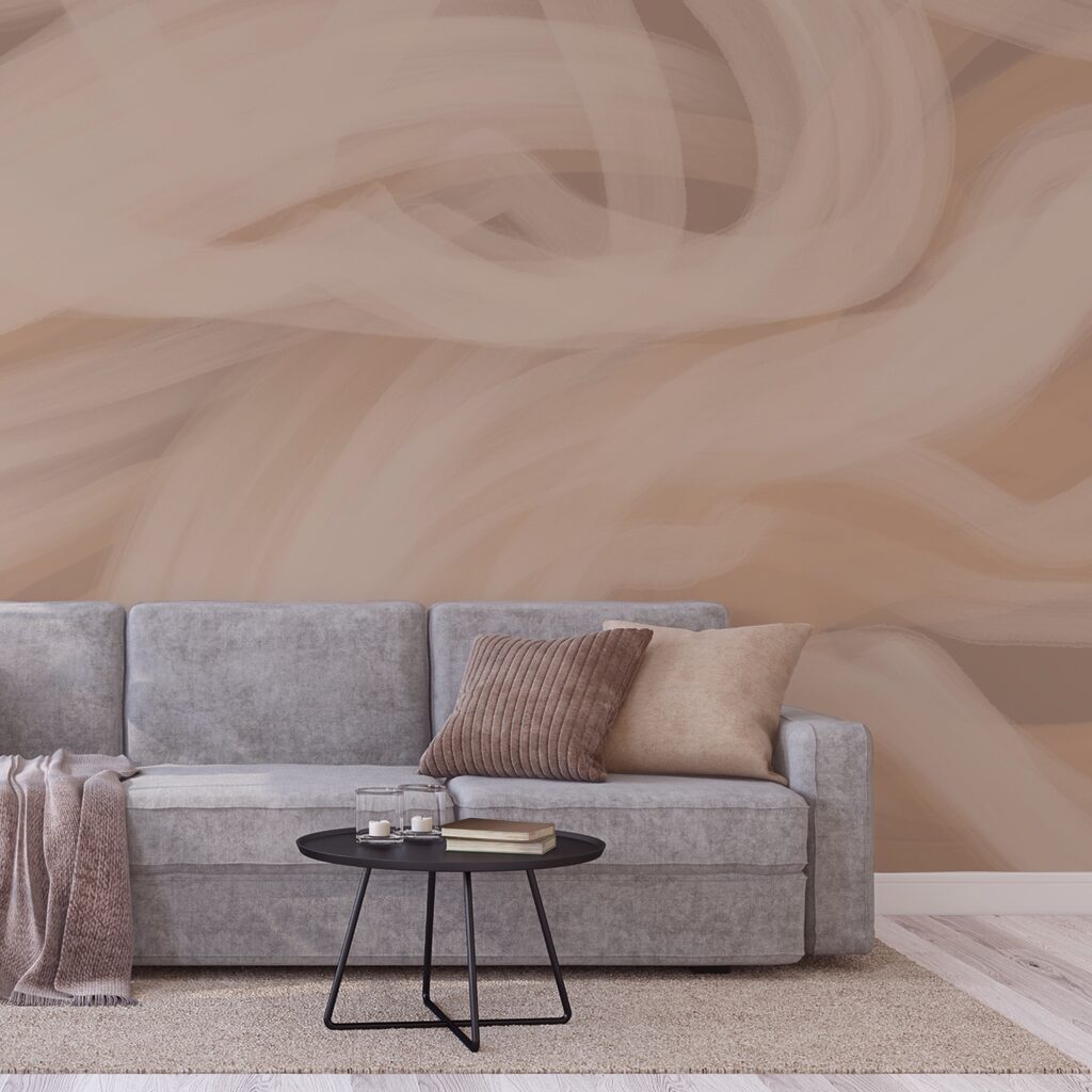 Soft waves in warm tones Soft waves in warm tones