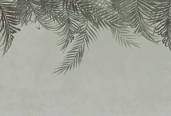Greenery framing a soft background t00150v1p 600x406 - Greenery framing a soft background