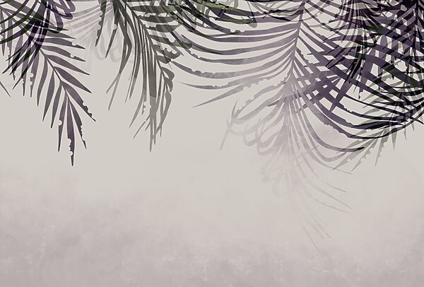 Gentle leaves sway in soft light Gentle leaves sway in soft light