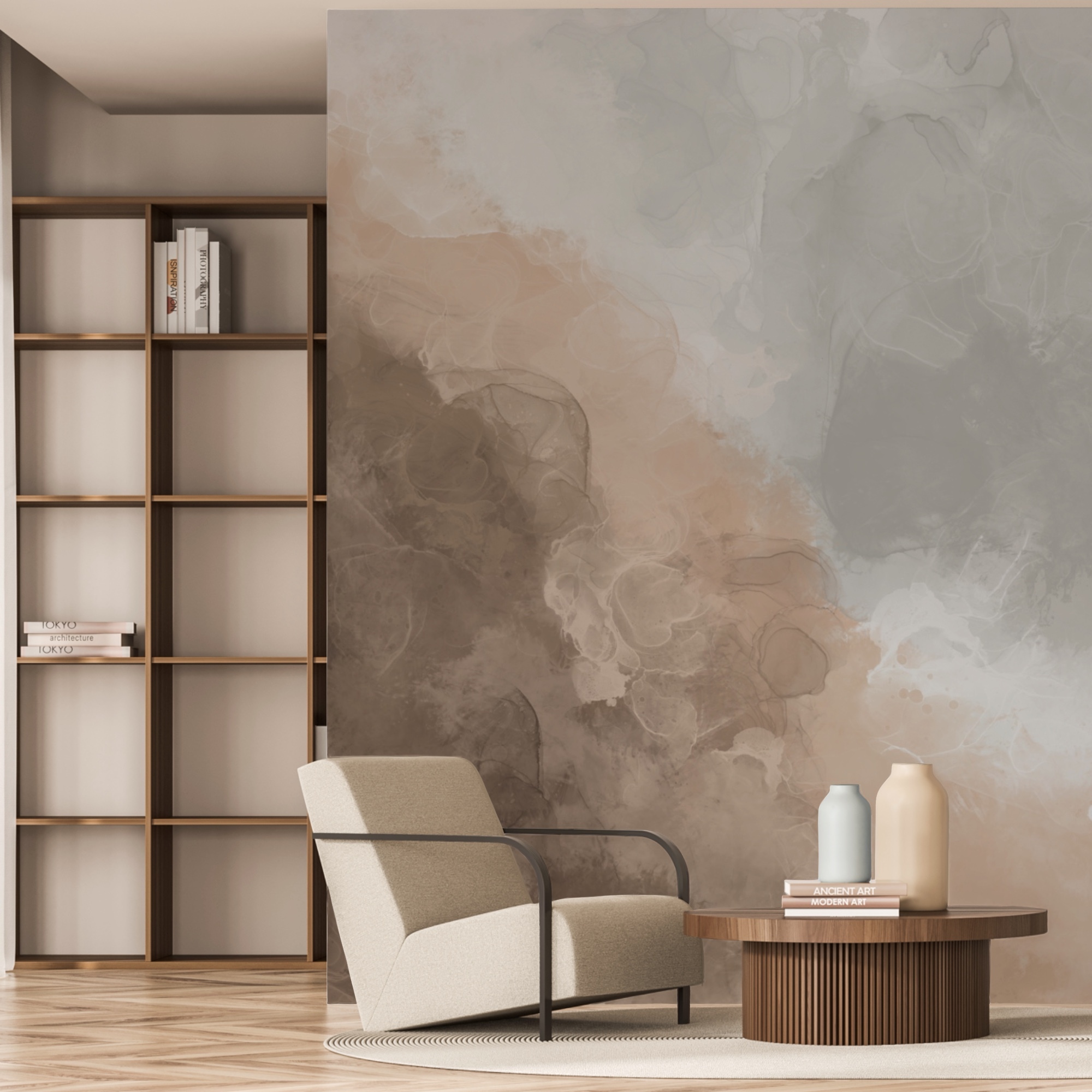 Soft hues blending into tranquility