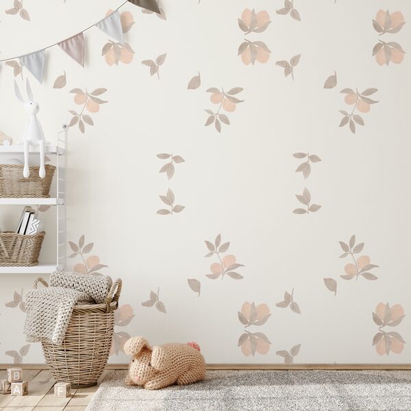 Pattern of leaves and flowers t00162pir1ms 600x600 - Pattern of leaves and flowers