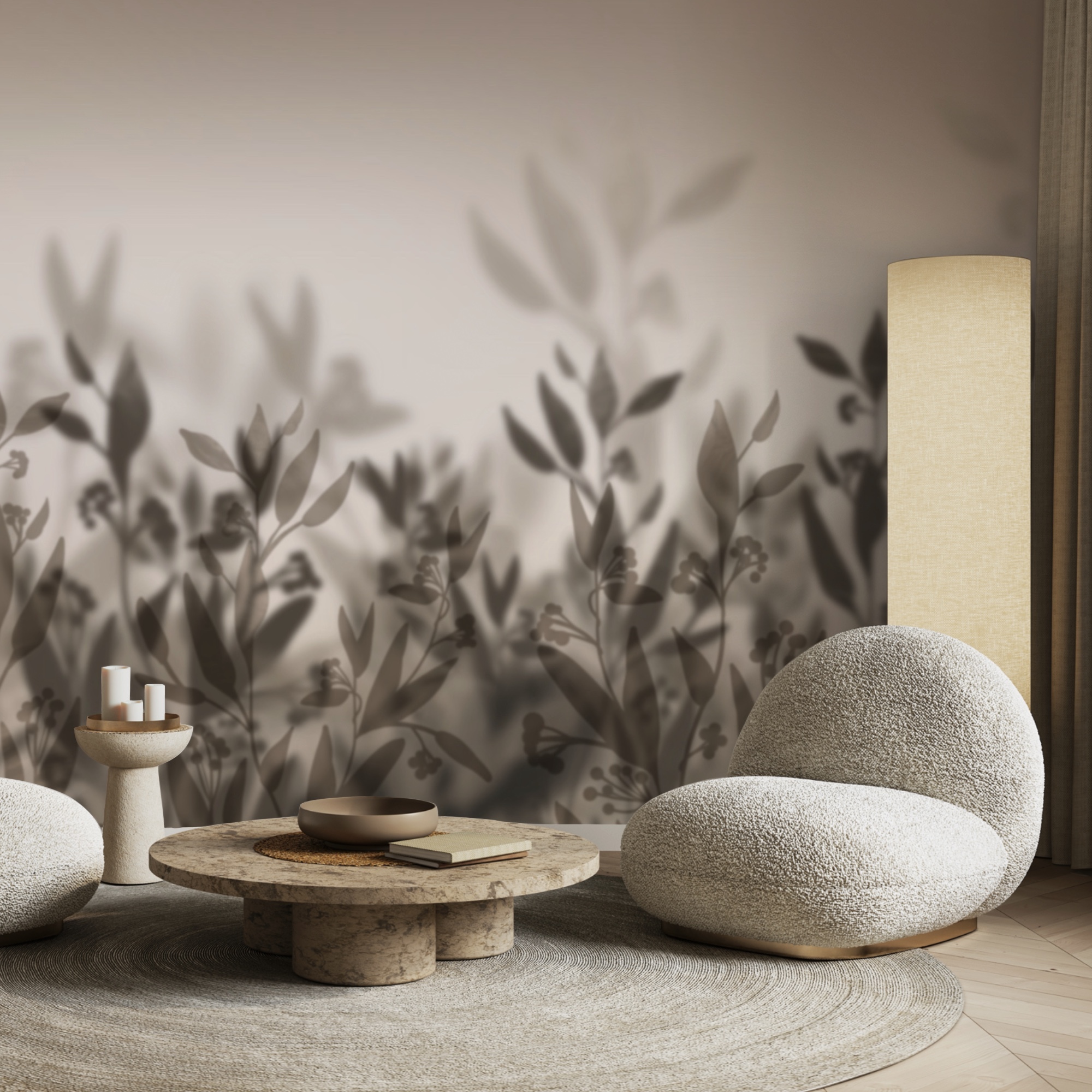 Blurry image of plants Blurry image of plants