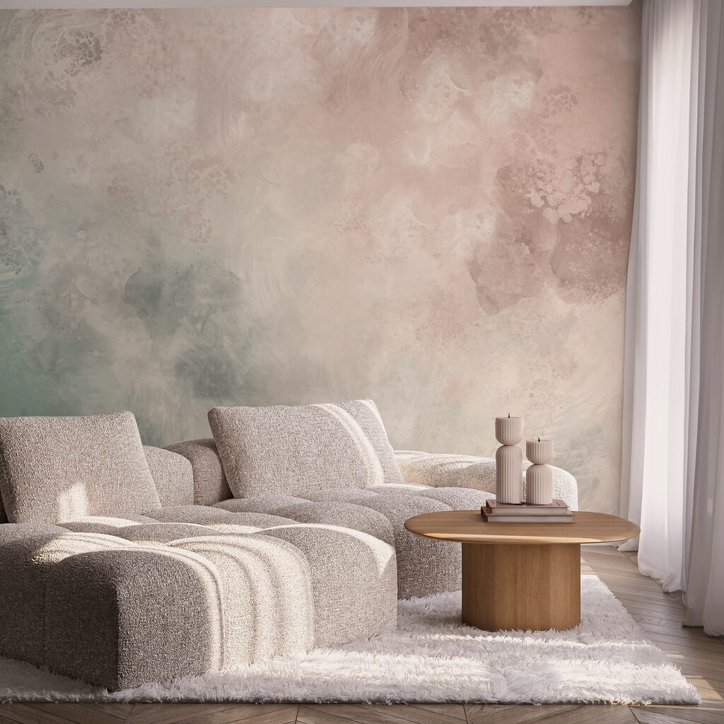 Soft hues blend in tranquil harmony