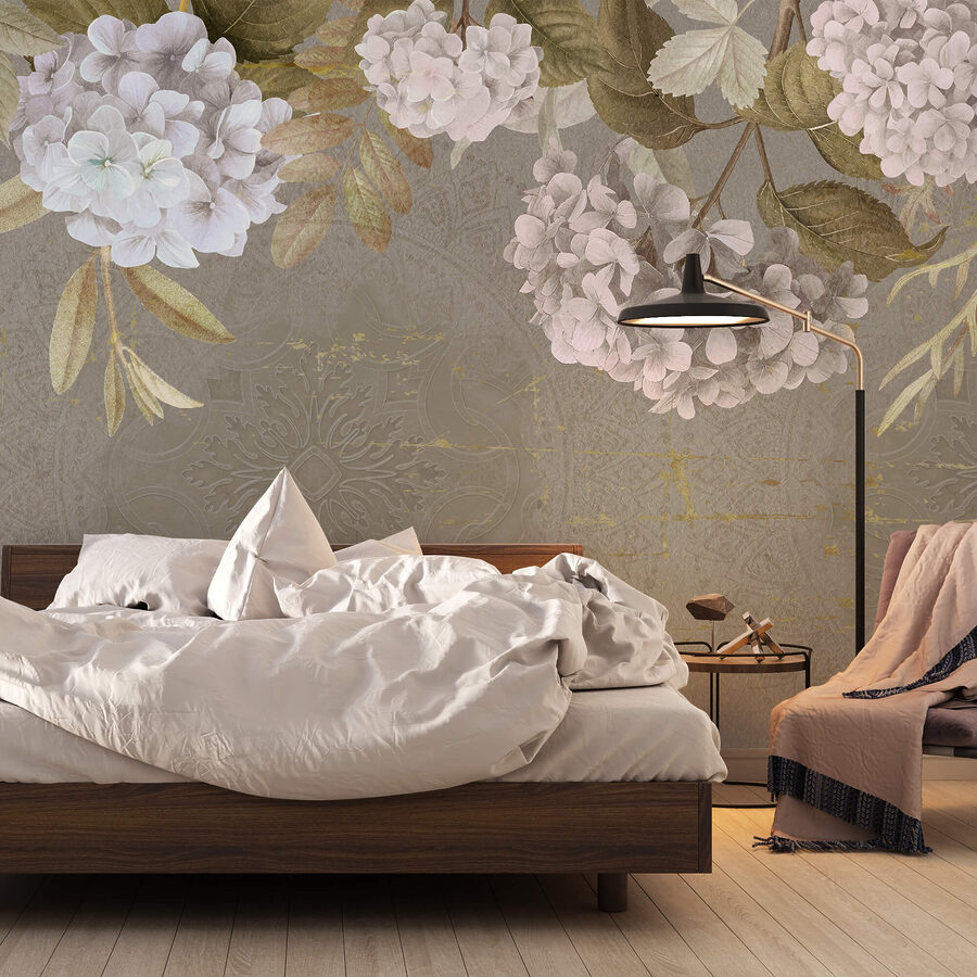 Delicate blossoms on a soft backdrop
