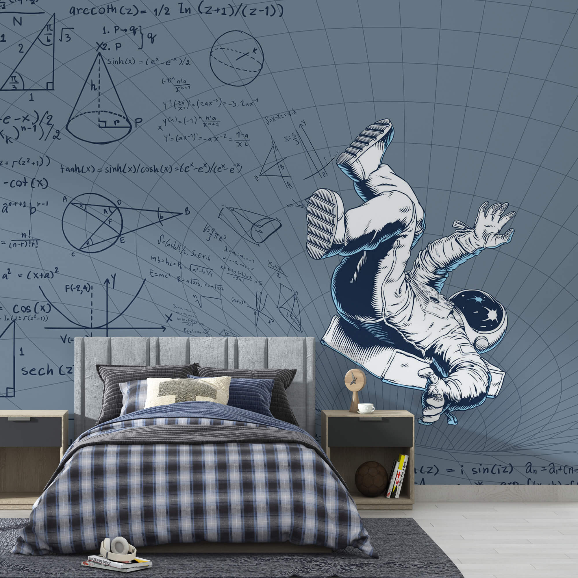 Drawing of a man in space suit Drawing of a man in space suit
