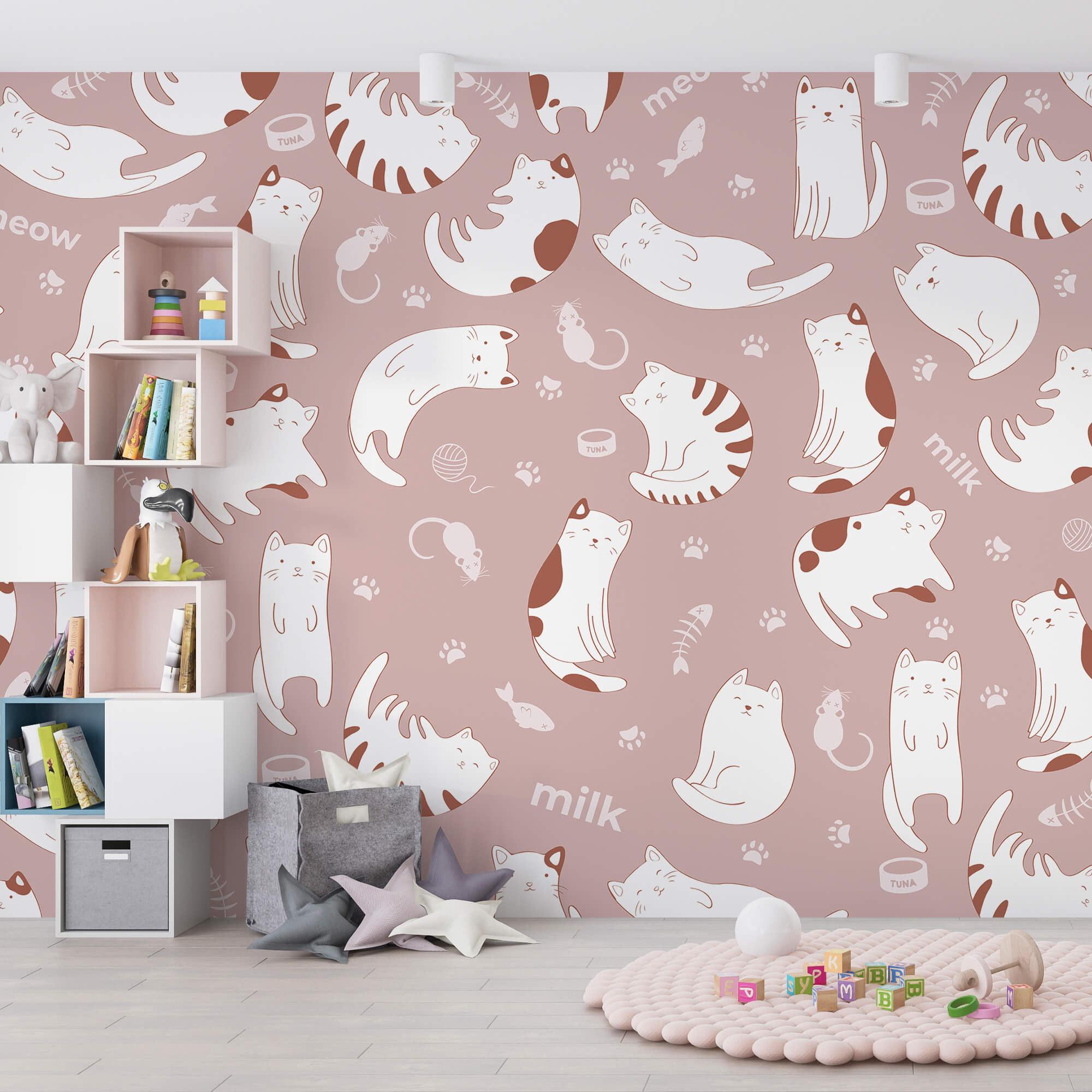 Pattern of cats and mice Pattern of cats and mice