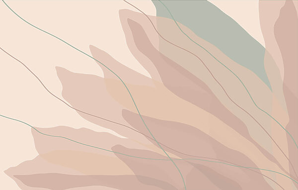 Wall murals Soft hues and flowing shapes unite. Wall murals Soft hues and flowing shapes unite.
