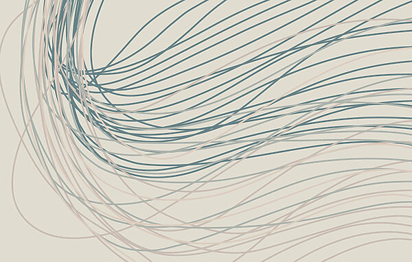 Wall murals Flowing lines create a gentle rhythm. Wall murals Flowing lines create a gentle rhythm.