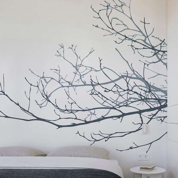 Wall murals Group of bare branches Wall murals Group of bare branches