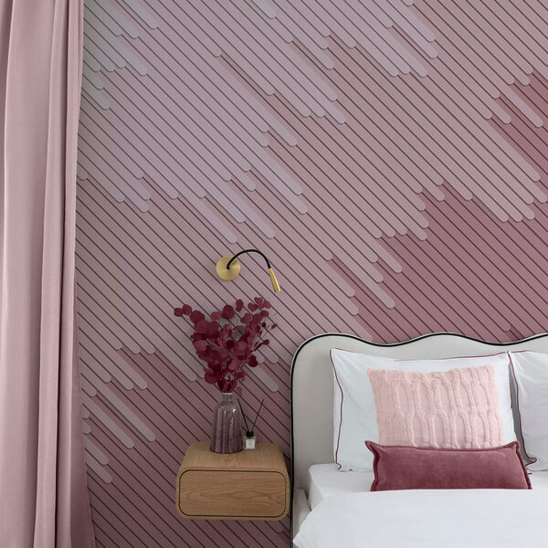 Wall murals Pink and white background Wall murals Pink and white background