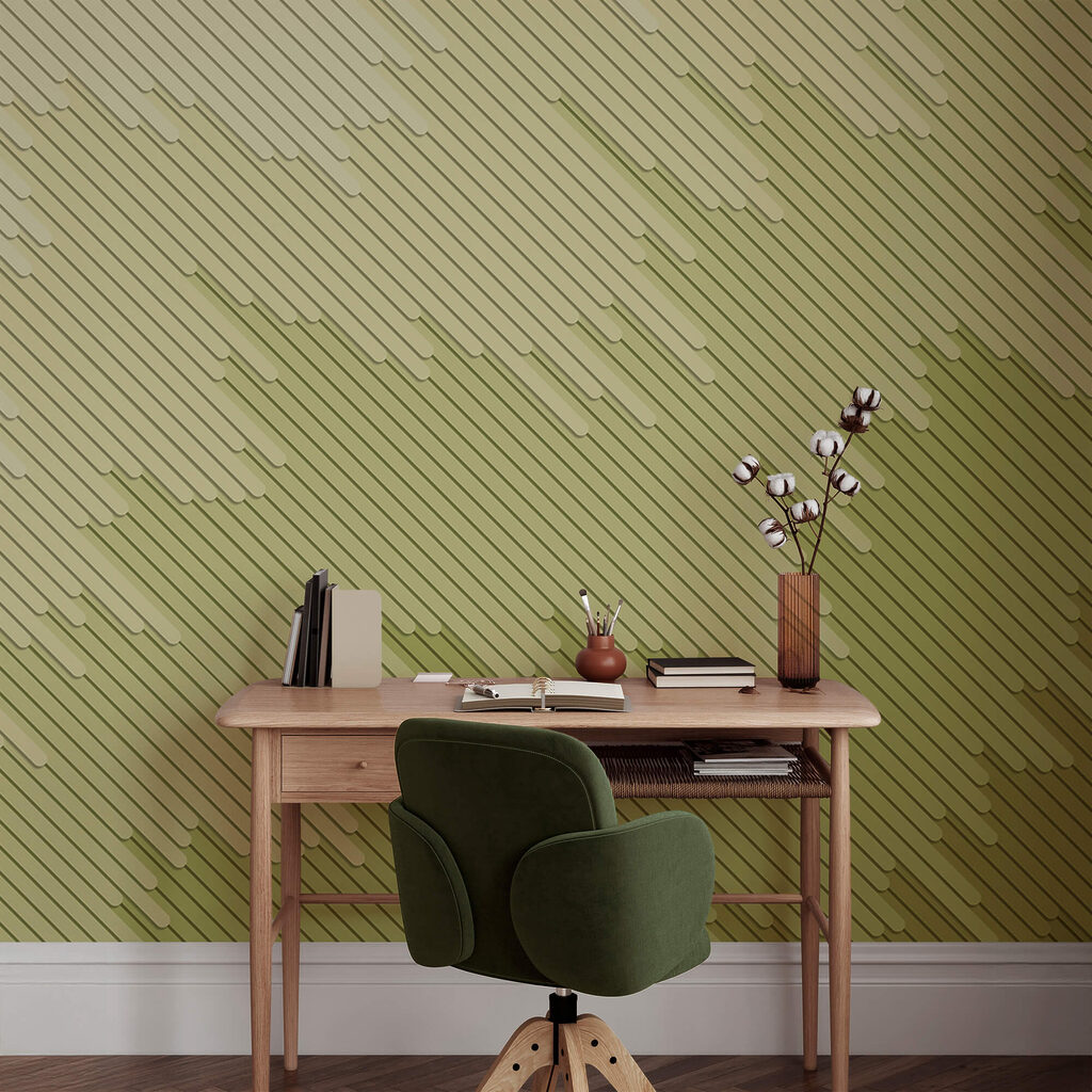 Soft hues and gentle lines intertwine