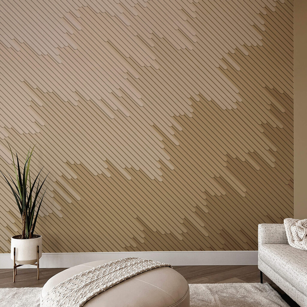 Textured pattern in soft hues