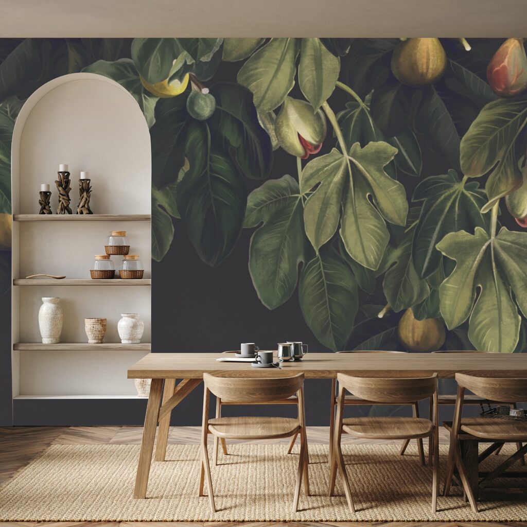 Lush foliage with vibrant fruit display