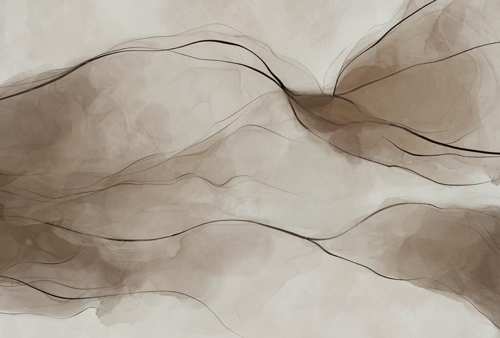Ethereal waves of flowing colors Ethereal waves of flowing colors