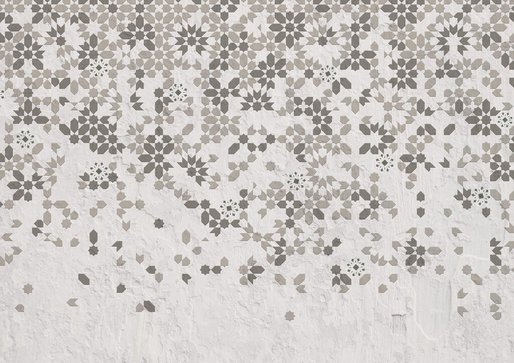 Wall with many different patterns Wall with many different patterns