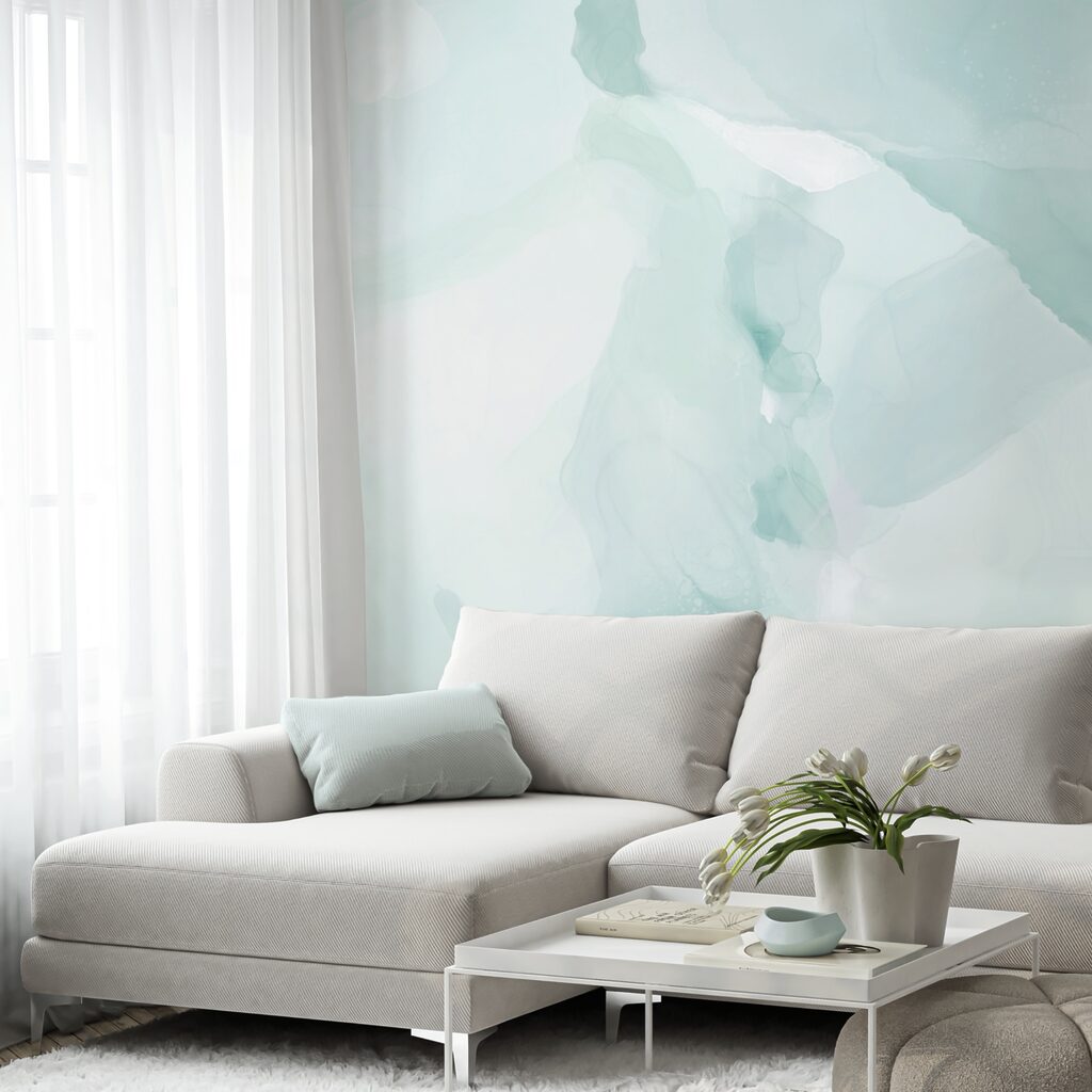 Soft hues blending in gentle waves Soft hues blending in gentle waves