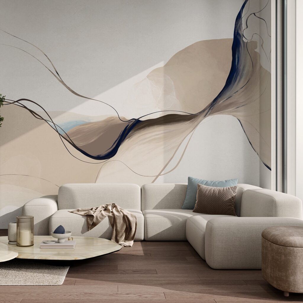 - Flowing colors in soft harmony - Flowing colors in soft harmony