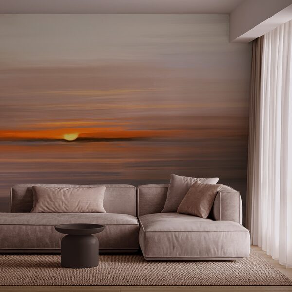 Sunset over water Sunset over water