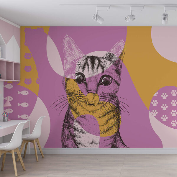 Cat with a mouse nose Cat with a mouse nose