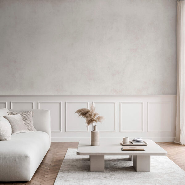 White paper with pink spots