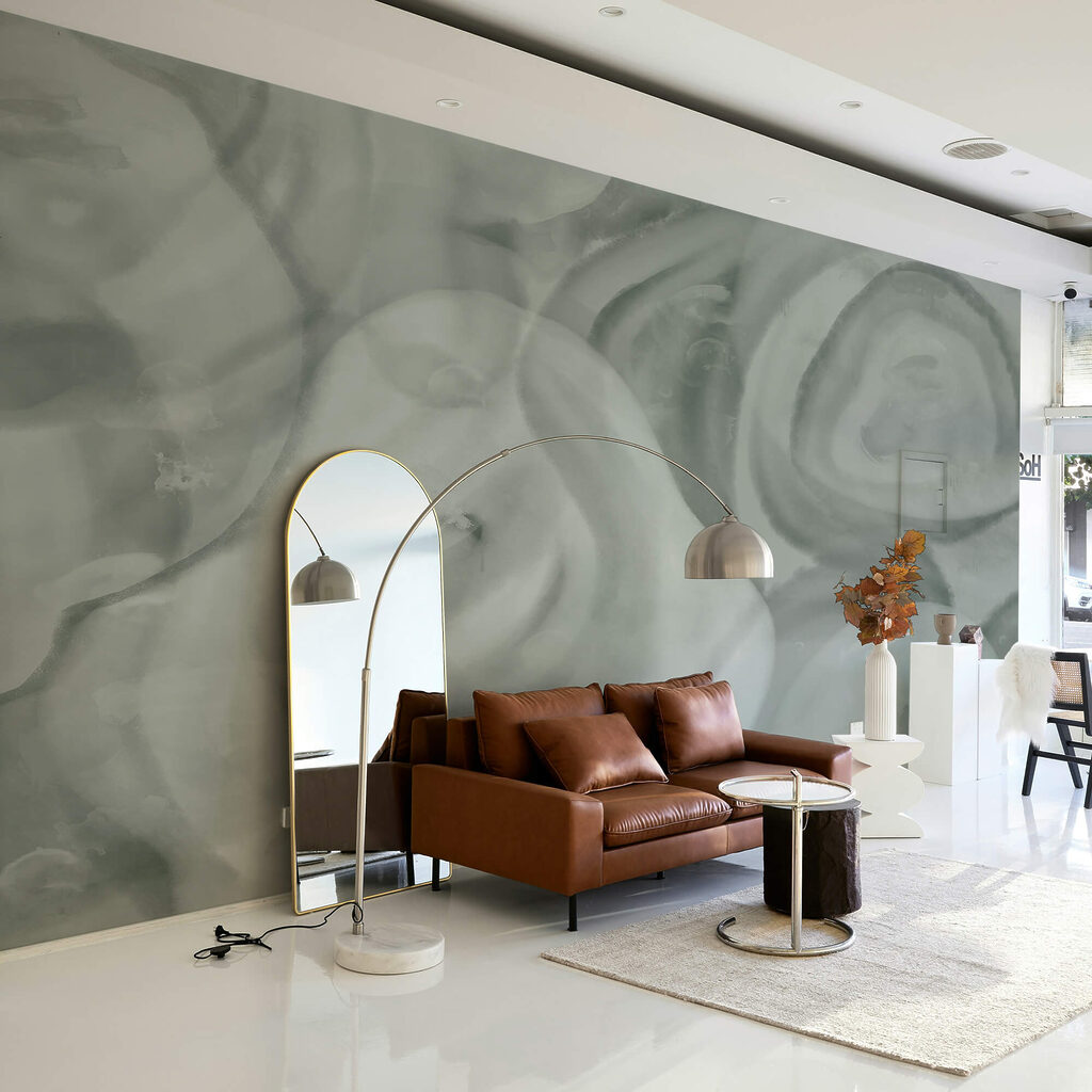 Soft, swirling shapes in gentle tones Soft, swirling shapes in gentle tones