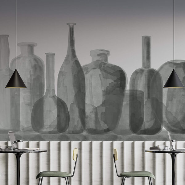 Wall murals Group of glass bottles (SKU: t00353) Wall murals Wall murals Group of glass bottles (SKU: t00353)