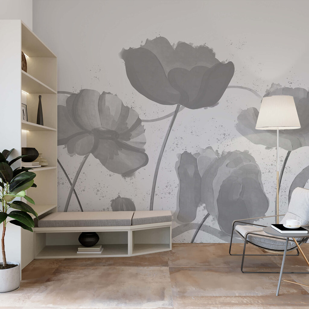 Whimsical flowers in soft hues Whimsical flowers in soft hues