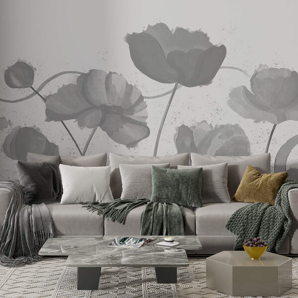 Whimsical flowers in soft hues Whimsical flowers in soft hues