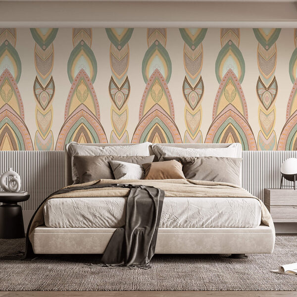 Pattern of colorful shapes Pattern of colorful shapes