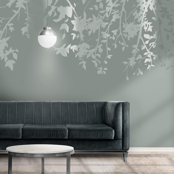 Tree branches with leaves