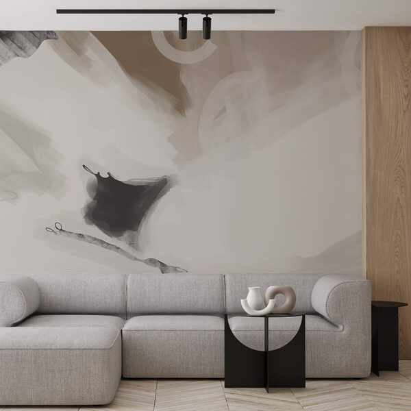 Wall murals Wall murals Painting of a manta ray (SKU: t00348)