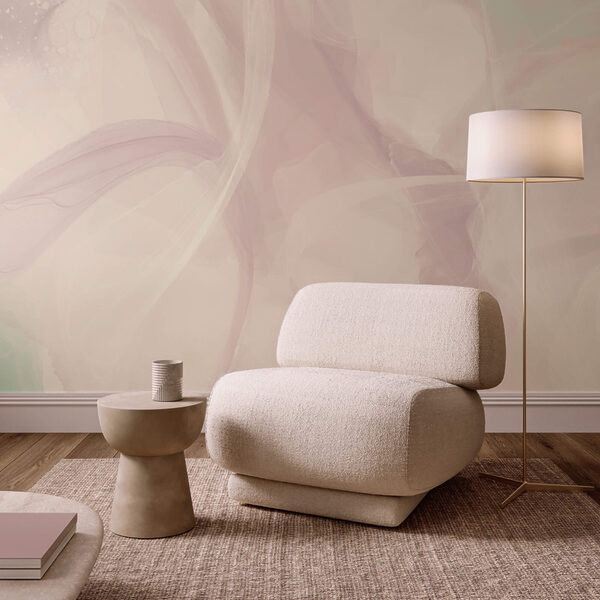 Ethereal swirls of soft colors