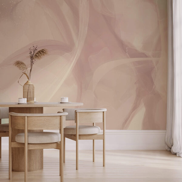 Ethereal swirls of soft colors