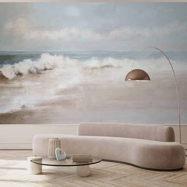 Wall murals Wall murals Painting of a beach (SKU: t00341)